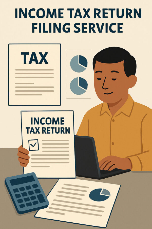 4. Income Tax Return (ITR-1) Filing